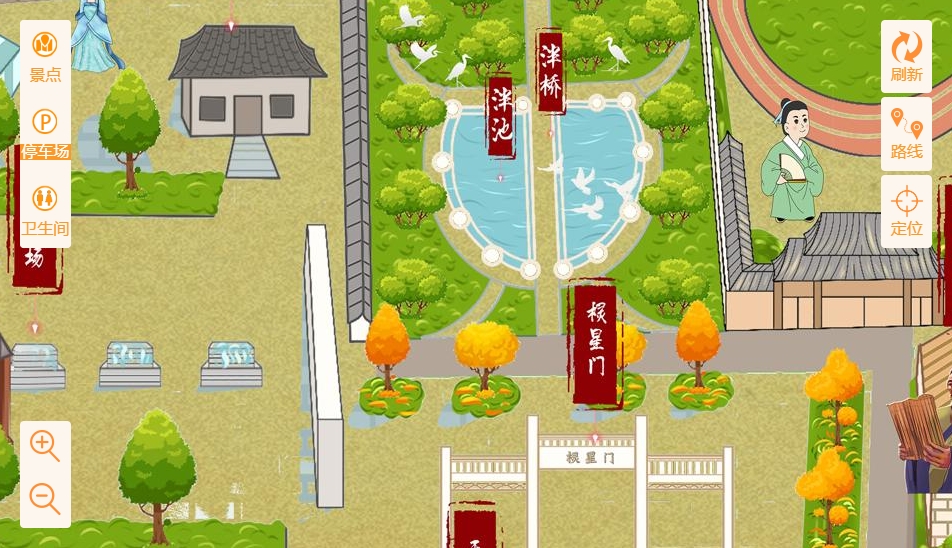 巴楚手绘地图景区语音讲解导览系统：智慧景区建设的基石